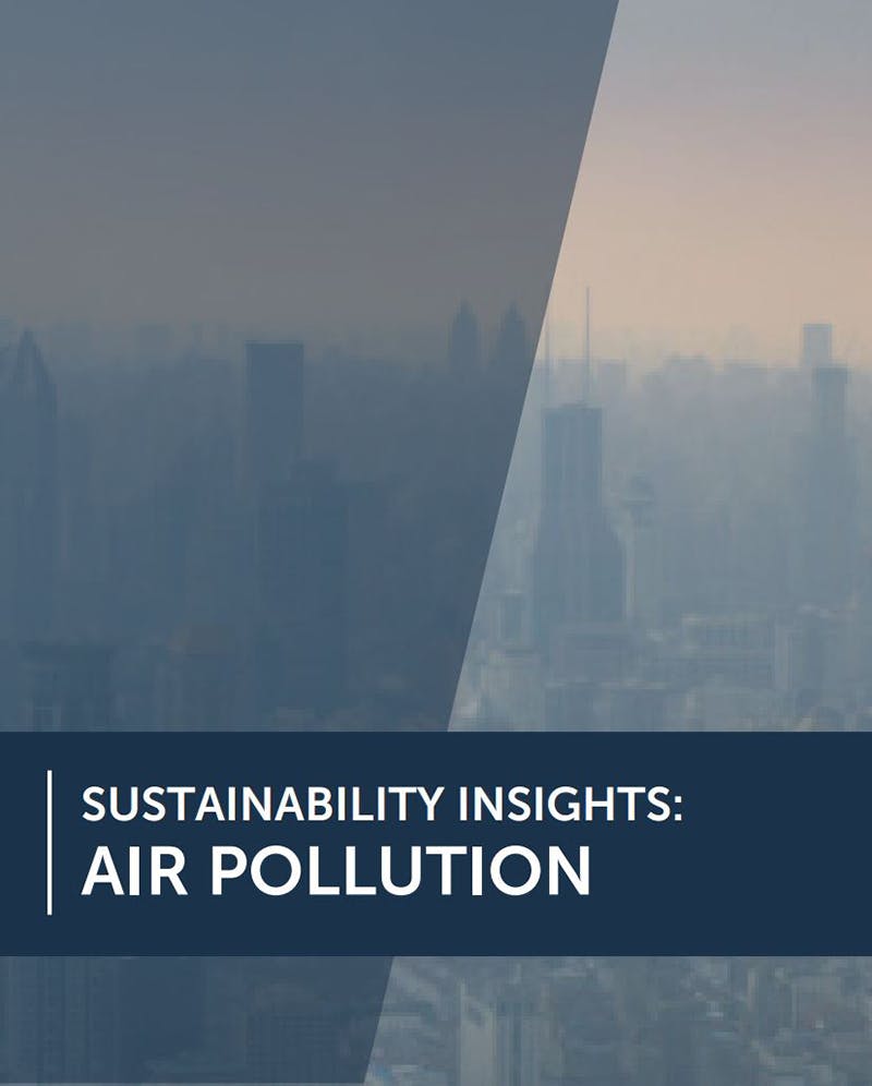 Air pollution in China – Sustainability insights