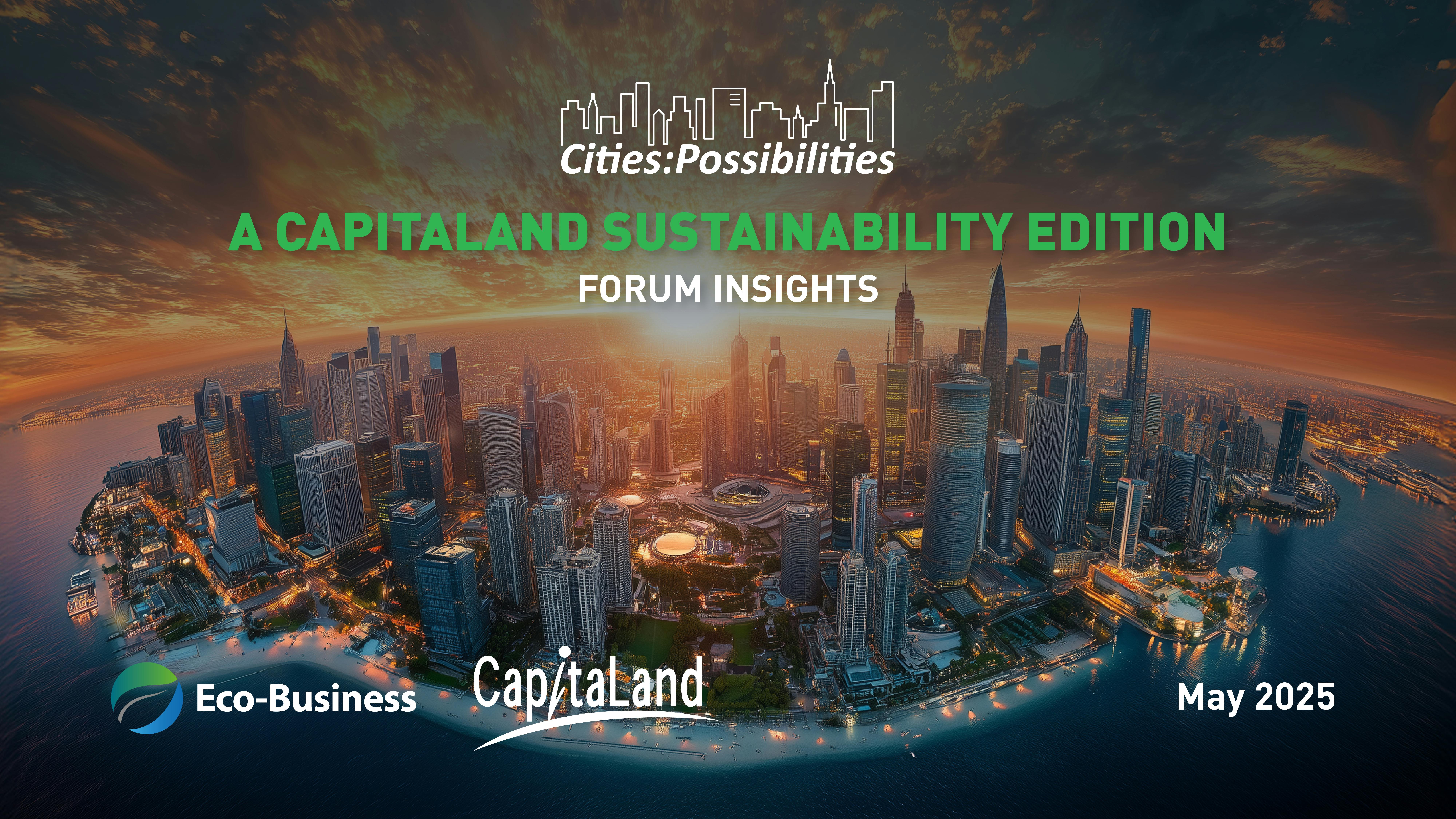Cities: Possibilities Forum Insights 2024