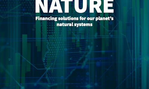 Accounting for Nature: financing solutions for our planet's natural systems