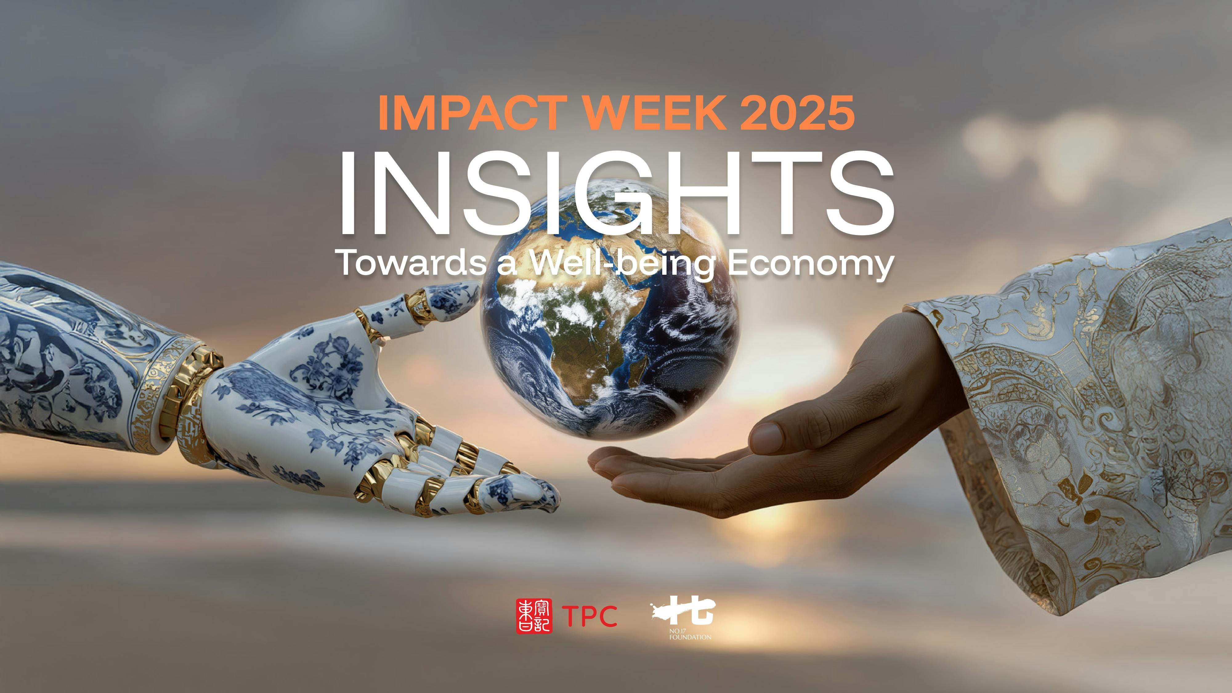 Impact Week 2025 Insights: Towards a well-being economy
