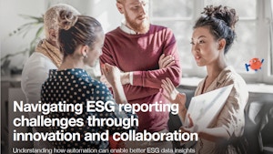 Navigating ESG reporting challenges through innovation and collaboration