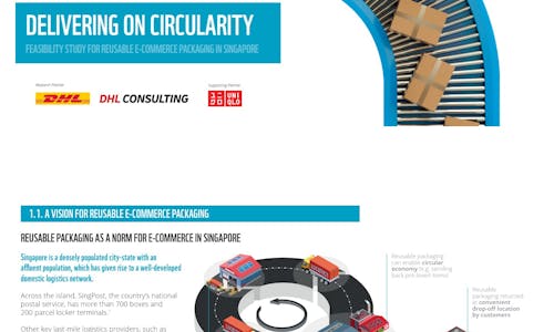 Delivering on circularity - feasibility study for reusable e-commerce packaging in Singapore