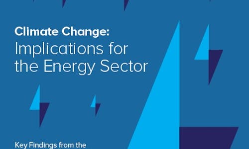 Energy sector faces increasing pressures from climate change - new report