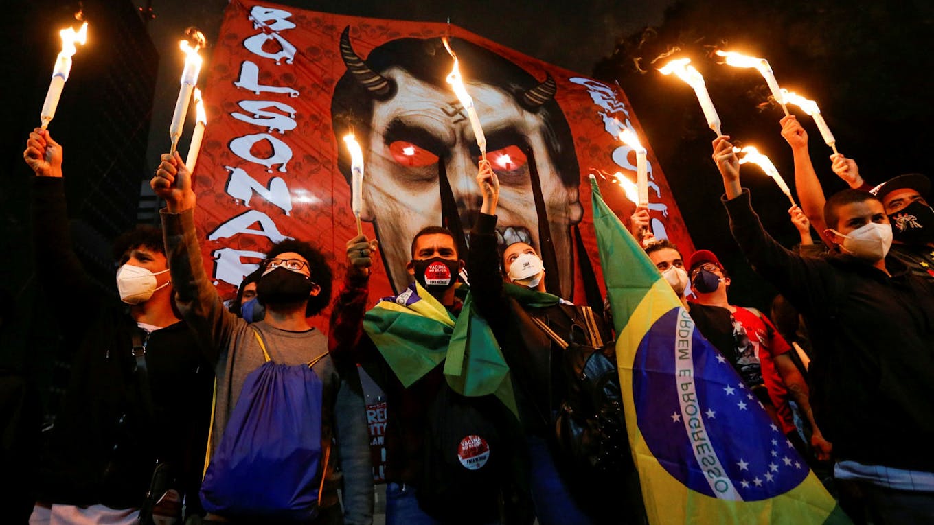 Brazil protest Bolsonaro