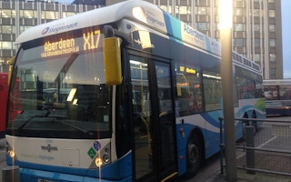 hydrogen bus aberdeen