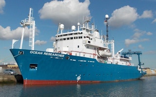 oceanographic research vessel