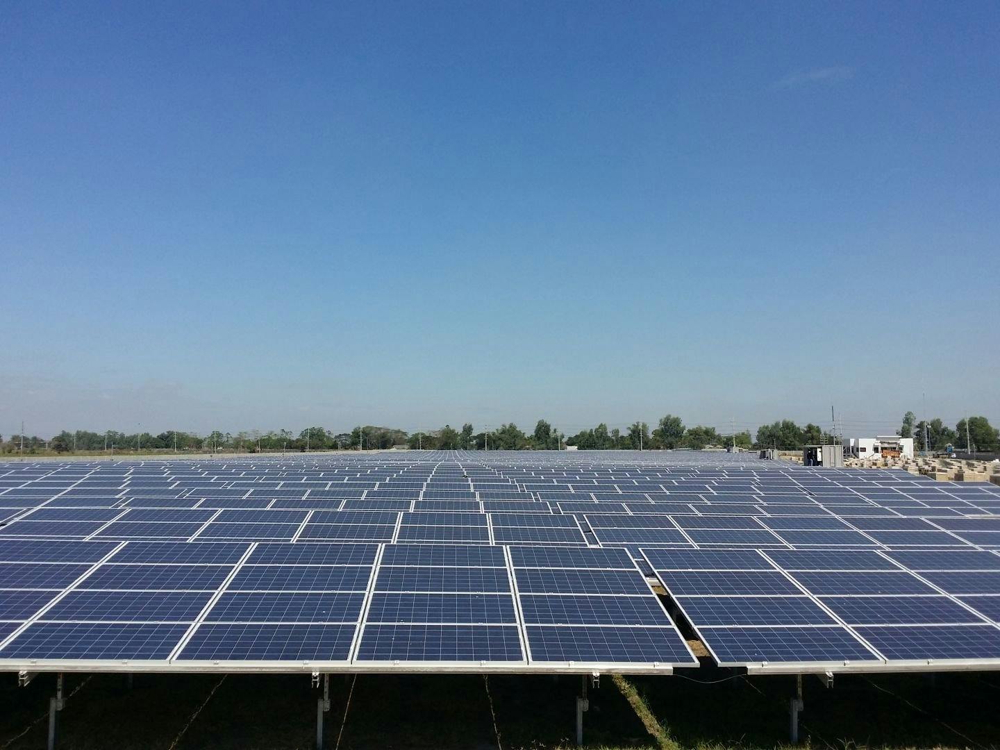 10 megawatt solar farm in Pampanga, Philippines
