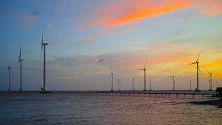 Wind power farm Vietnam