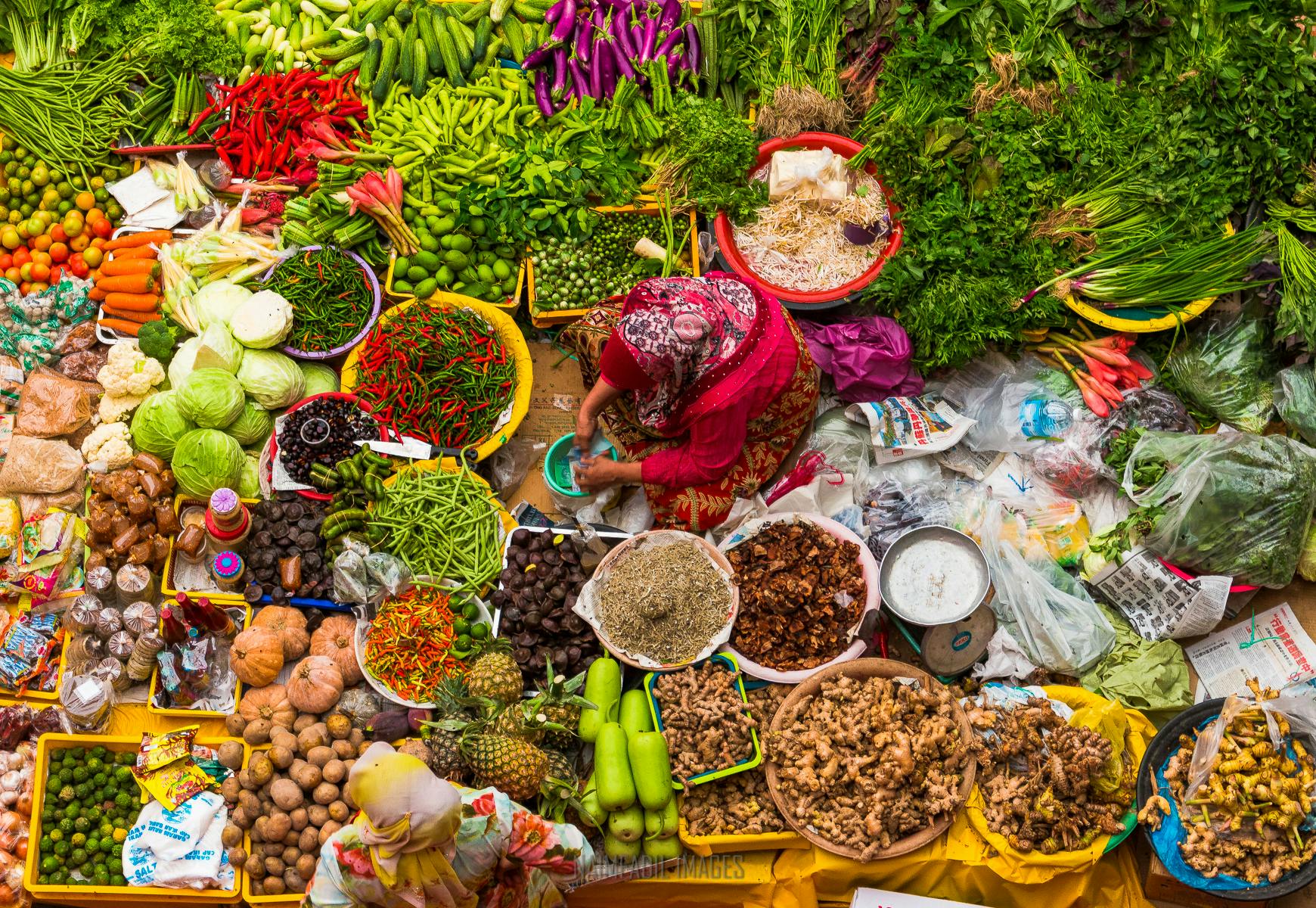 Siti Khadijah Market in Malaysia