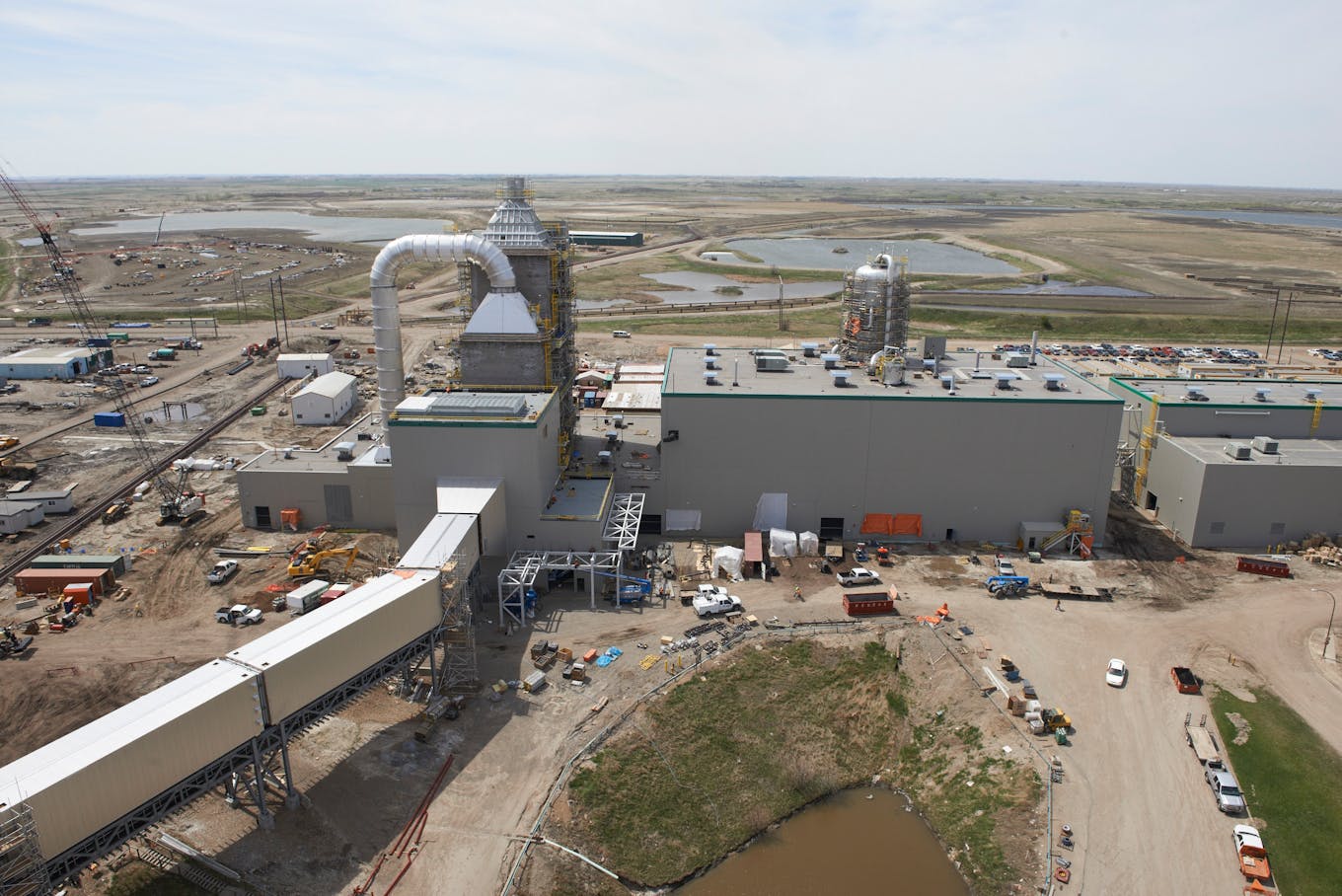 Boundary Dam Power Station carbon capture facility 2