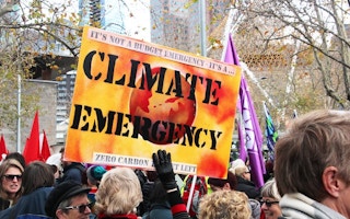 climate emergency protest 