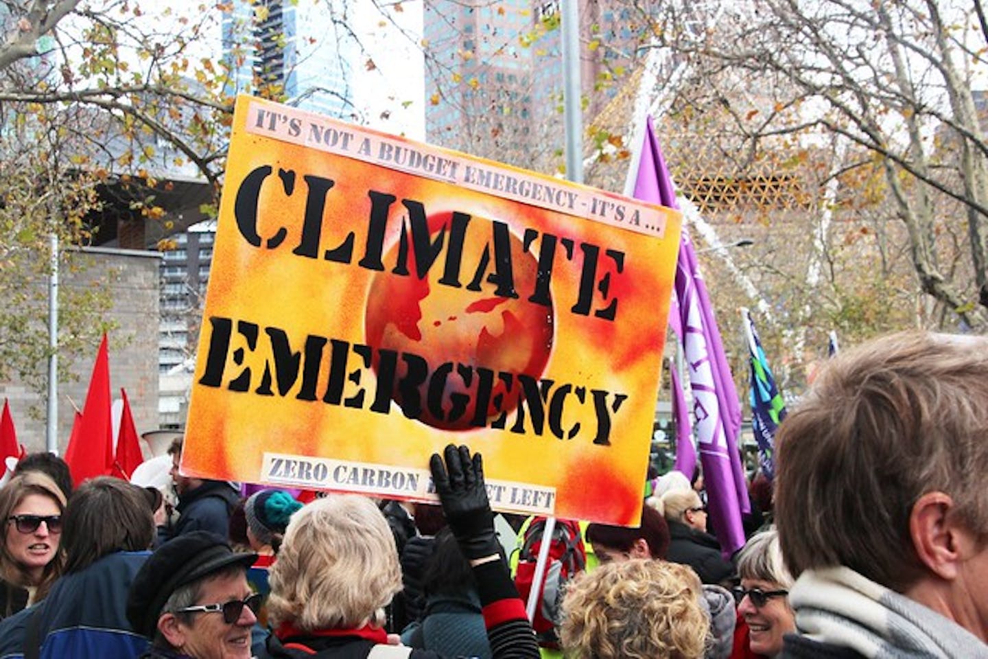 climate emergency protest