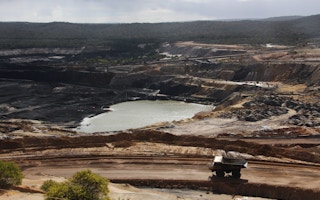 Coal mine in Victoria Australia