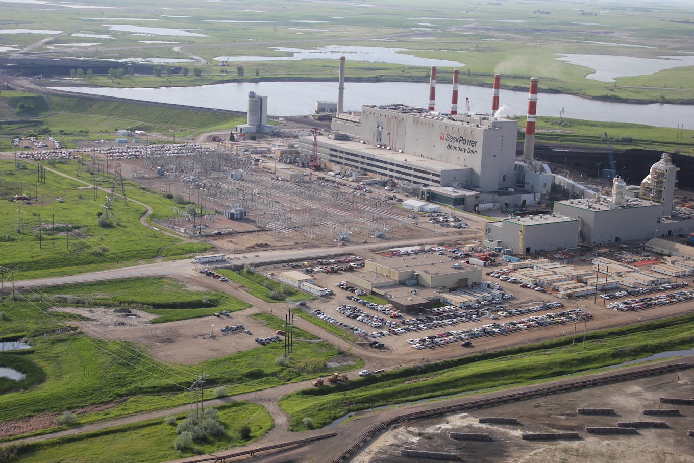 Boundary Dam Power Station carbon capture facility 1