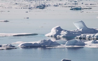 dwindling arctic sea ice