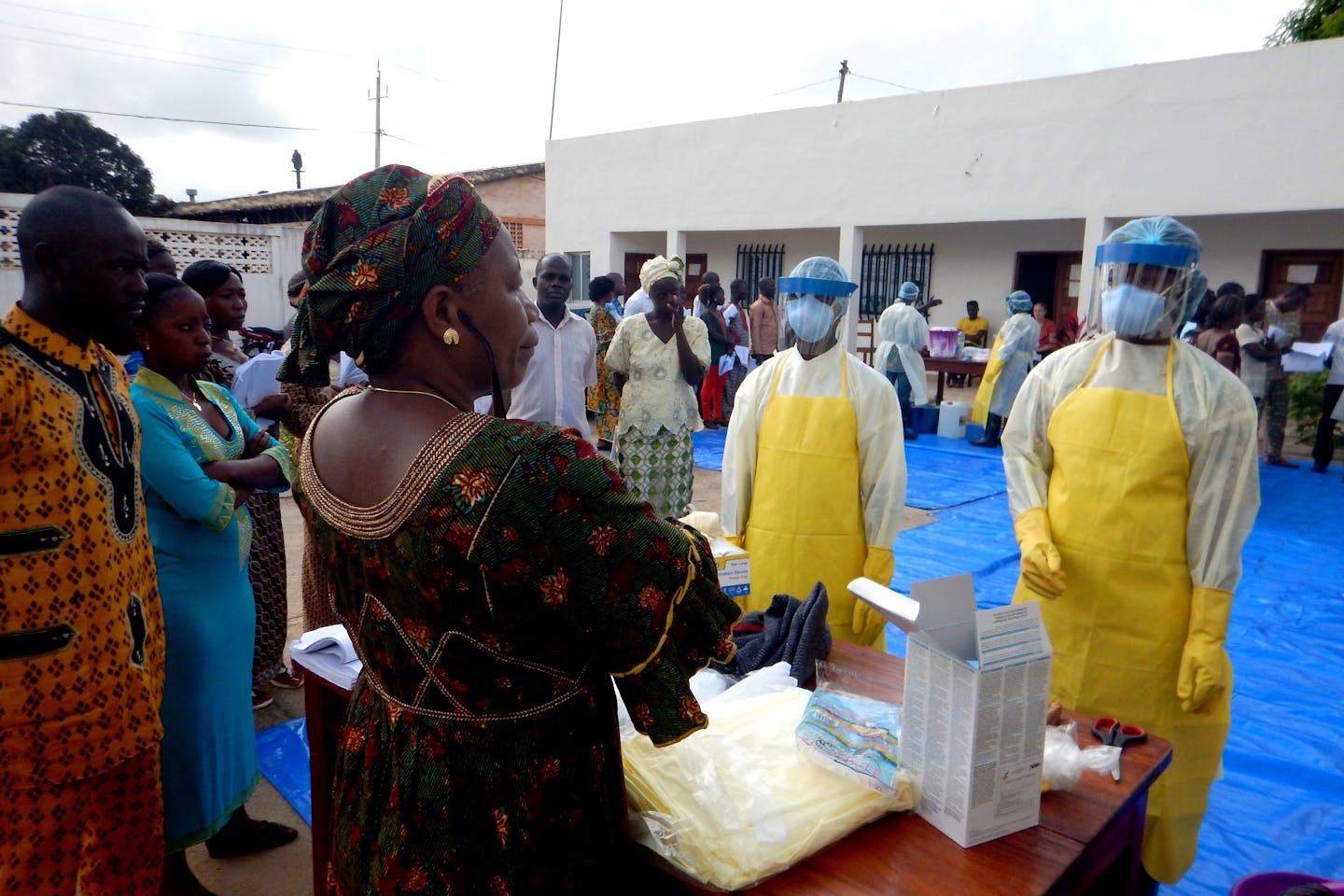 guinea frontline workers