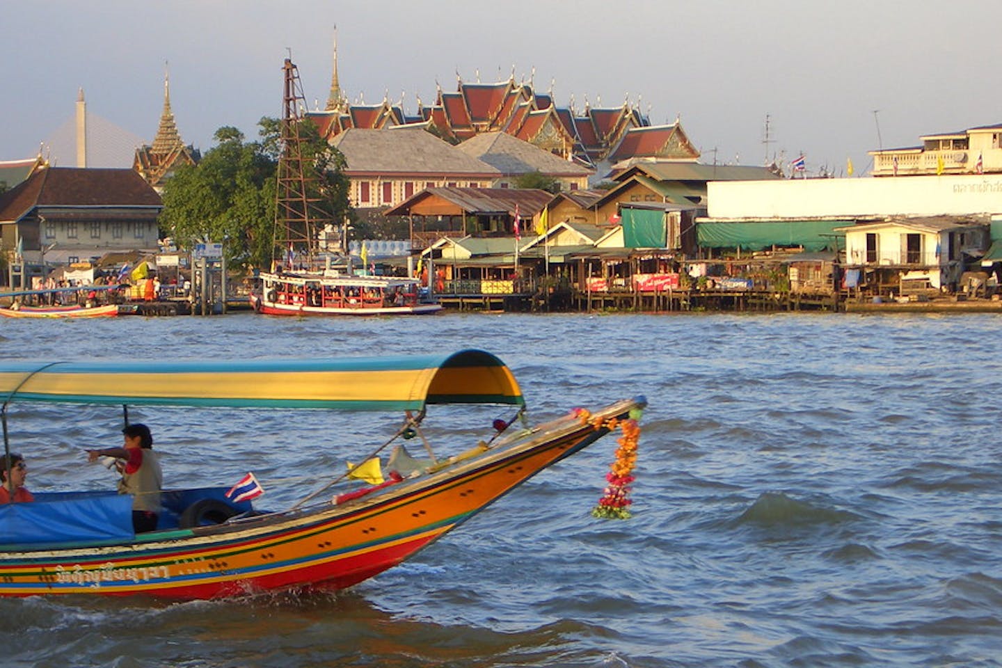 Chao Phraya river in Bangkok, Thailand