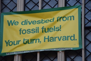 Harvard divest