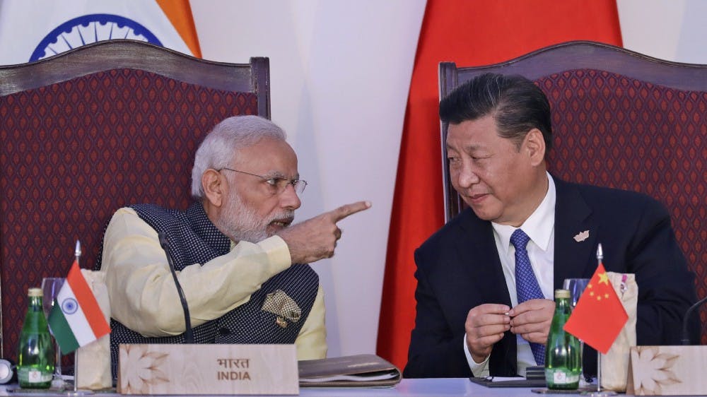 India Narendra Modi and China Xi Jinping