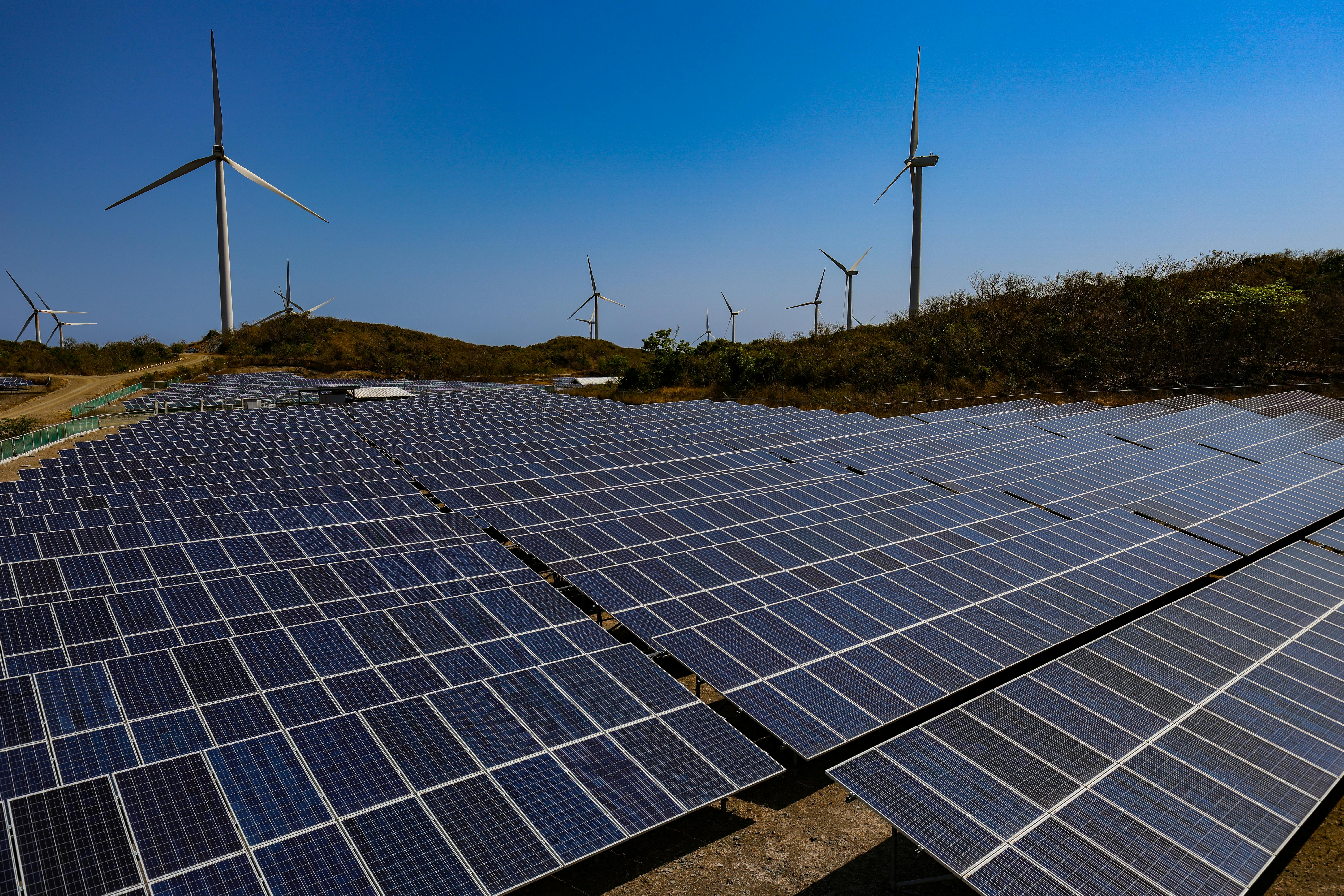 Burgos solar and wind farm
