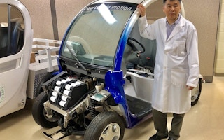 fuel cell test vehicle