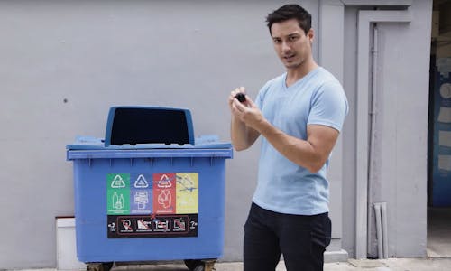 Secret cameras expose Singapore's recycling habits