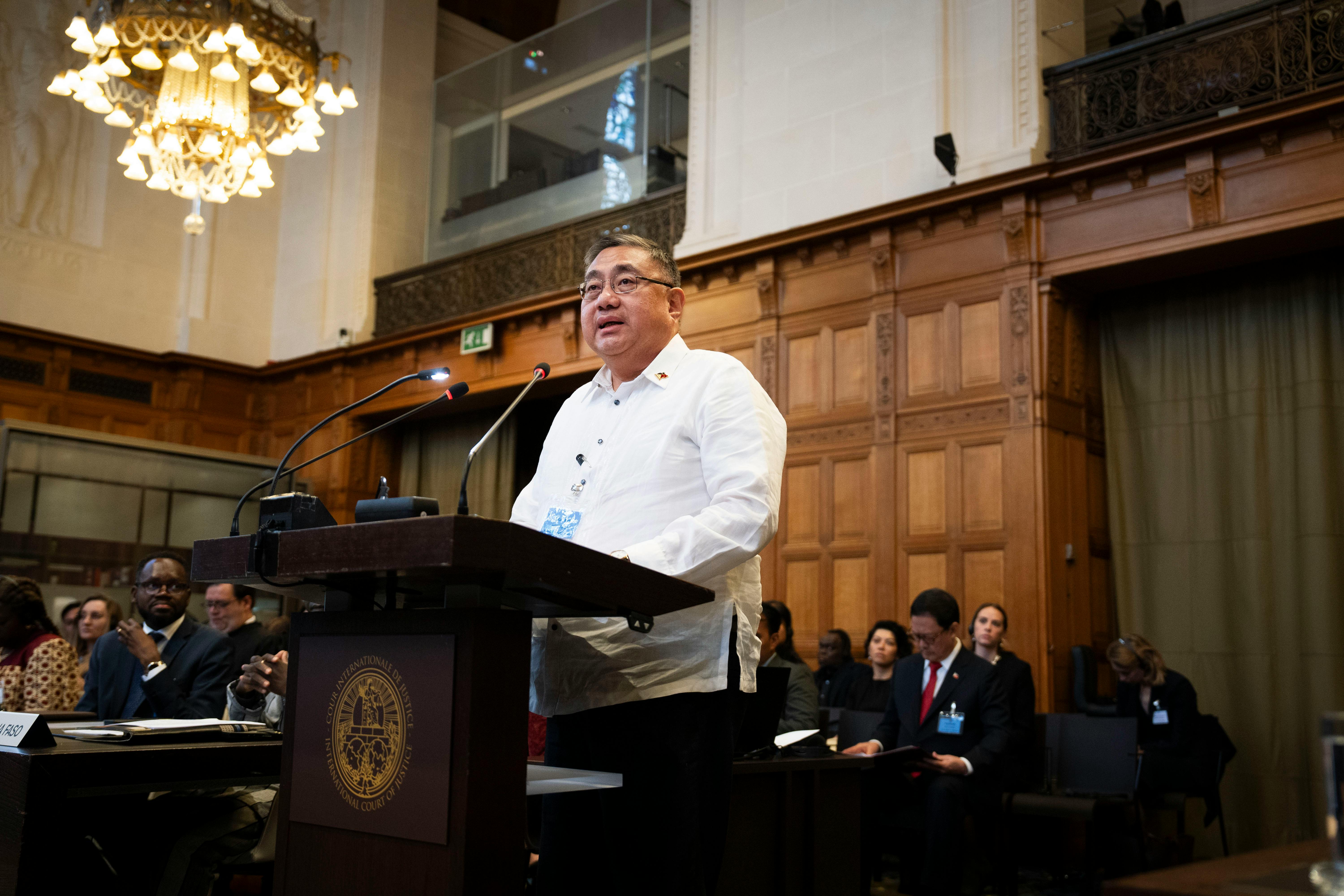 Carlos Sorreta_Philippines_United Nations_ICJ climate hearings