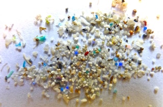 Microplastic poses a growing concern in oceans