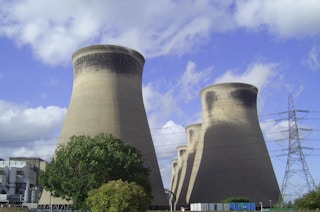 Ferrybridge coal power stations