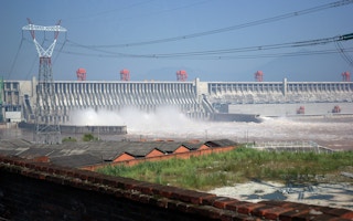Three gorges dam, China