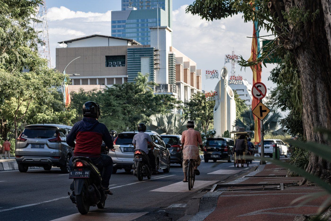 Surabaya has increased the focus on city greening