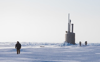 US scientists in the Arctic
