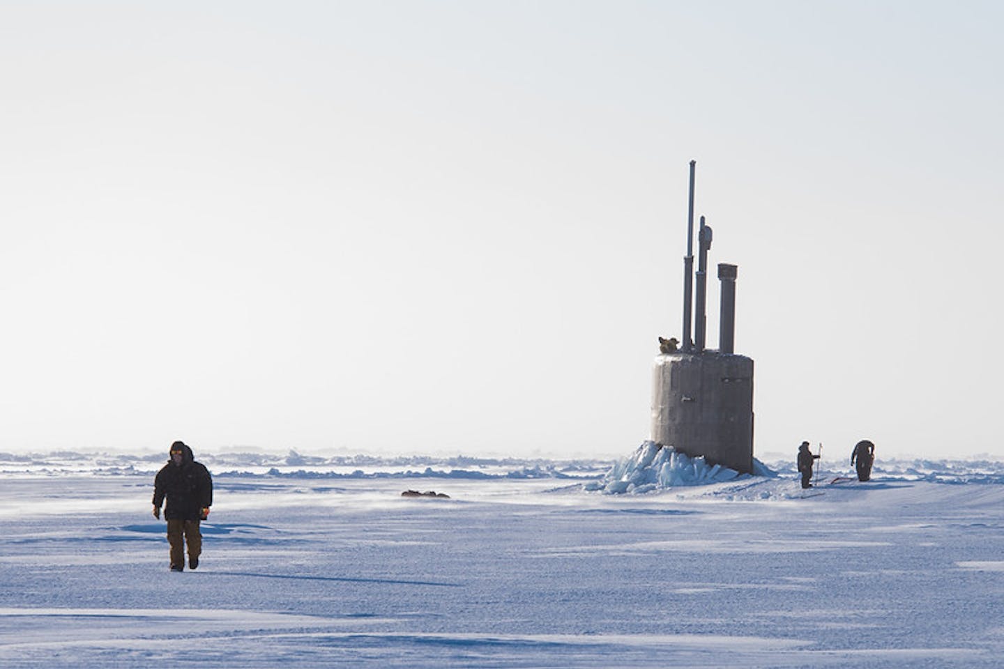 US scientists in the Arctic