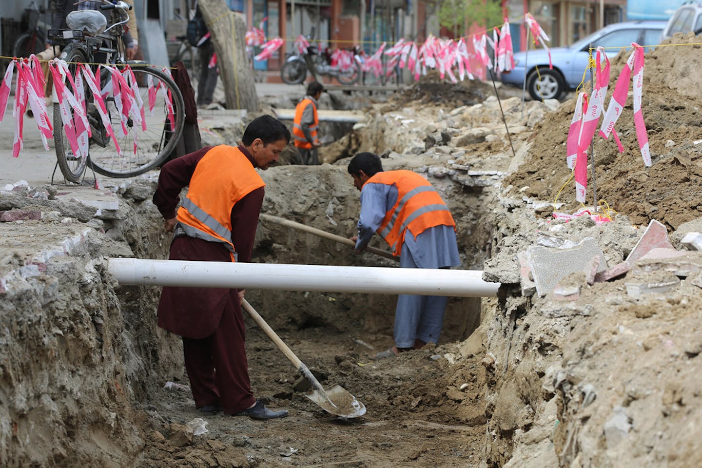 South Asia workers