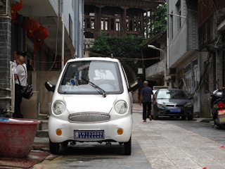Low mileage electric vehicle in China