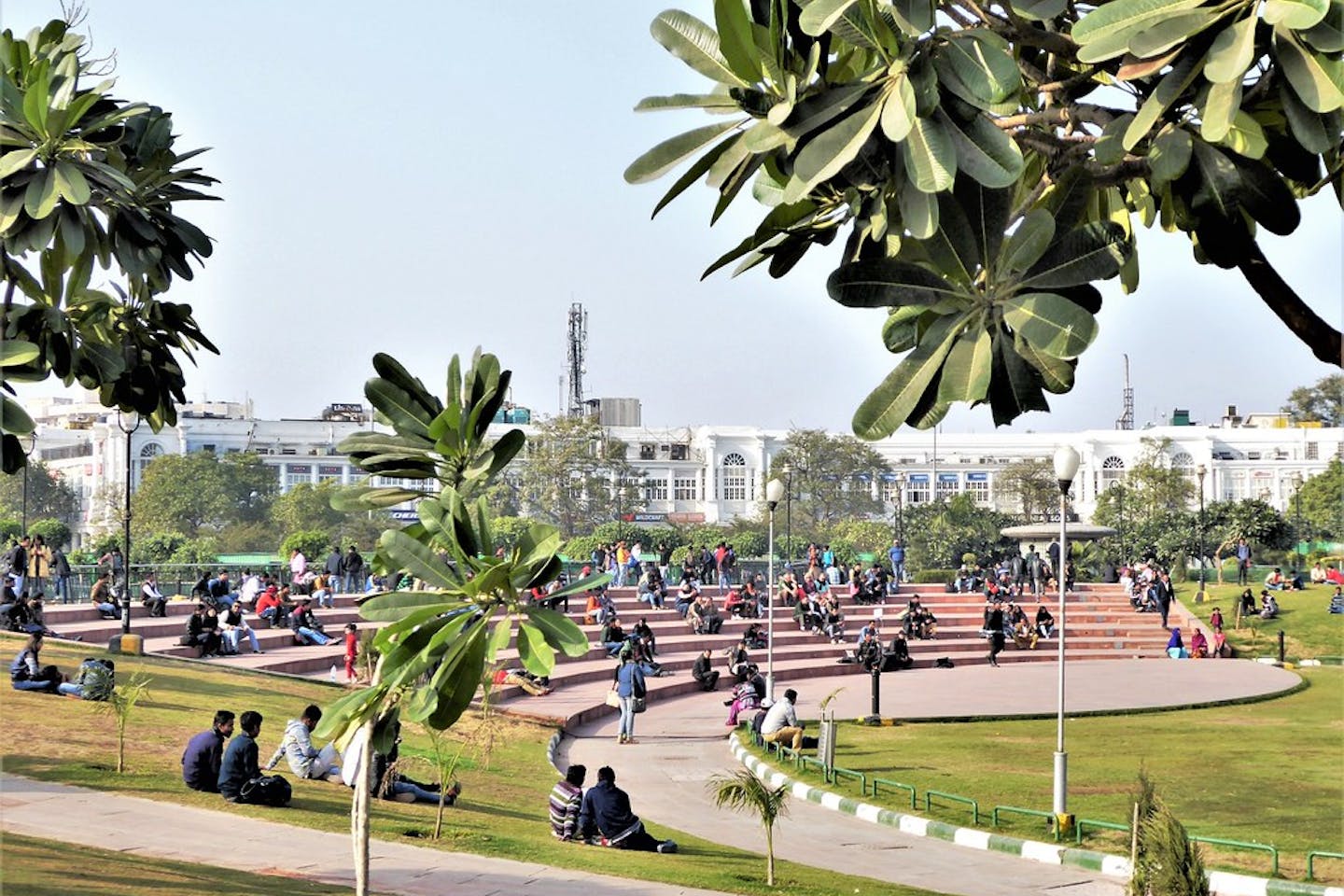 Central Park New Delhi India
