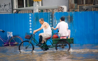 Bike_Flood_China