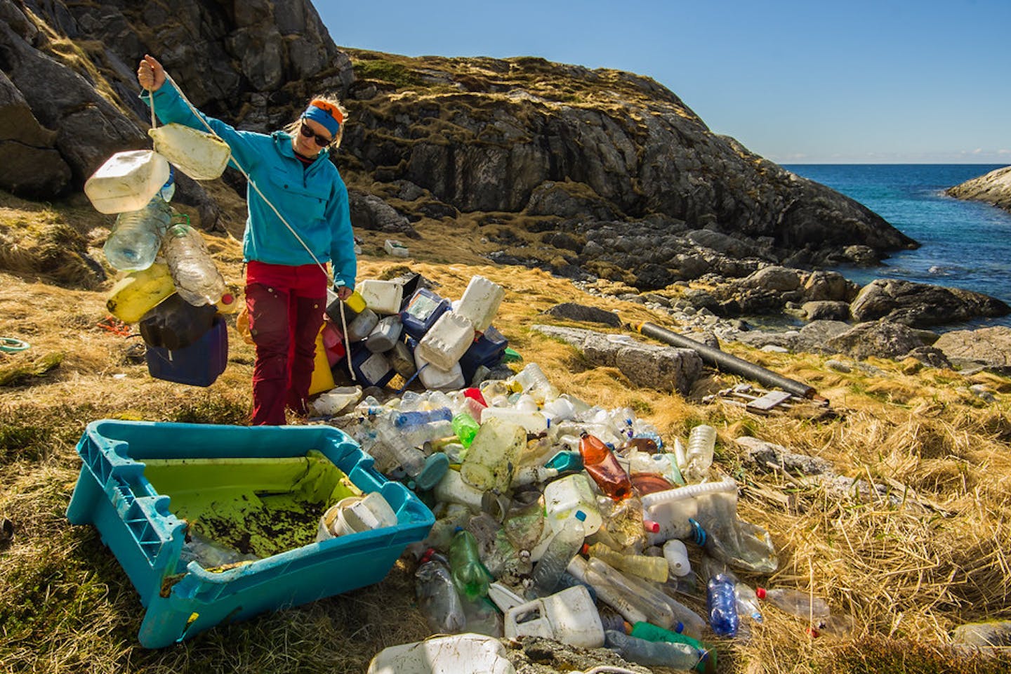 plastic litter norway