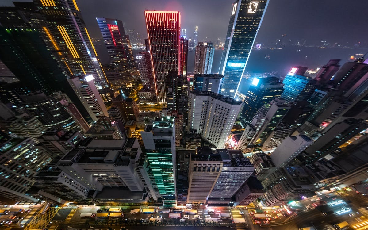 hong kong cityscape