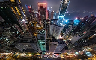 hong kong cityscape