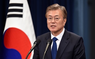 President Moon Jae-in, coal phase-out