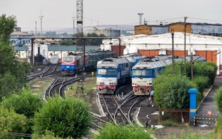 Chinese-built locomotives in Kazakhstan