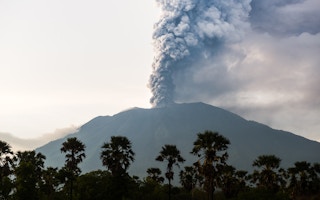 mt agung eruption indonesia