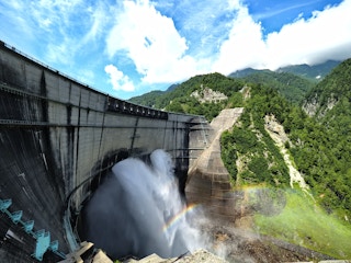 Japan Kurobe Dam