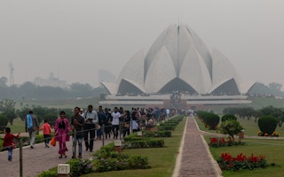 Smog_Lotus_India