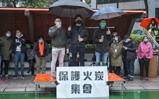 coronavirus protesters hong kong