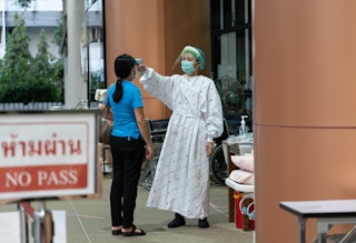 healthcare worker in Thailand