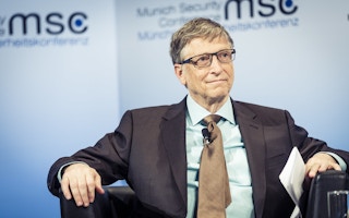 Bill Gates, co-chairperson, Bill and Melinda Gates Foundation2