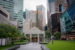 CBD area in Singapore