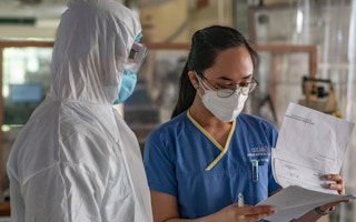 healthcare workers in Philippines covid-19
